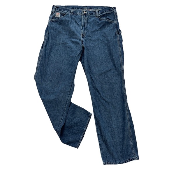 Vintage Pointer Brand Carpenter Jeans 40 X 32 80s Denim Workwear Made in USA - Picture 1 of 9